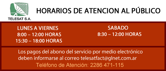 Información para abonados