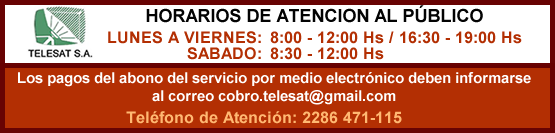 Información para abonados
